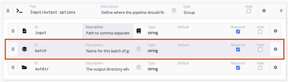 Afegint el paràmetre batch